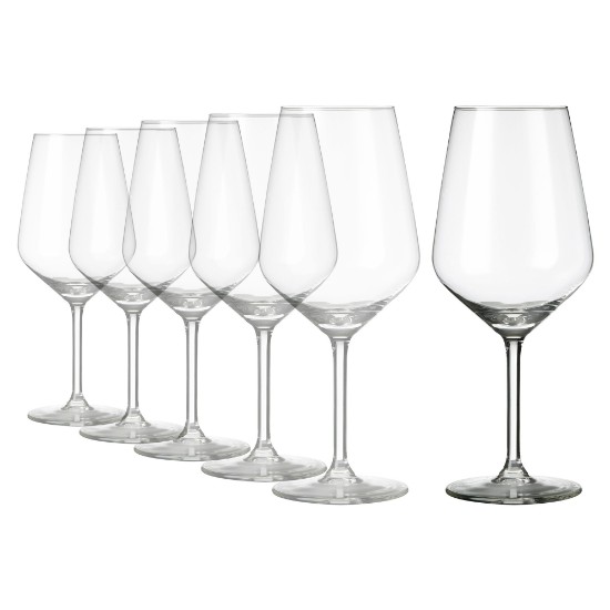6 db 530 ml-es Carre borospohár készlet - Royal Leerdam