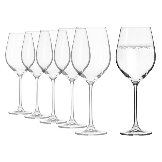 6 darabos vizespohár készlet, kristályüveg, 580 ml, 'Splendour' - Krosno