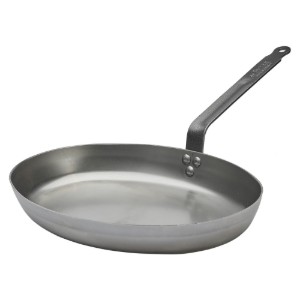 de Buyer - Ovális halsütő serpenyő 36 x 26 cm "CARBONE PLUS"