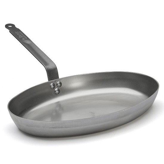 de Buyer - Ovális halsütő serpenyő 36 x 26 cm "CARBONE PLUS"