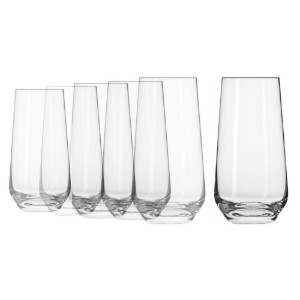 Krosno - 480 ml - es 6 darabos "Splendour" - hosszú ital - pohár készlet