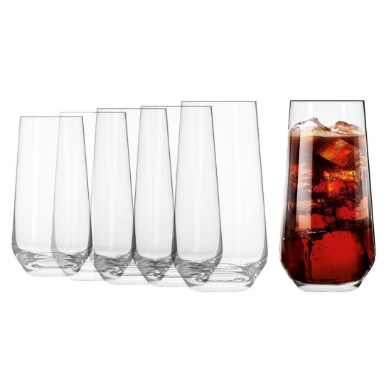Krosno - 480 ml - es 6 darabos "Splendour" - hosszú ital - pohár készlet