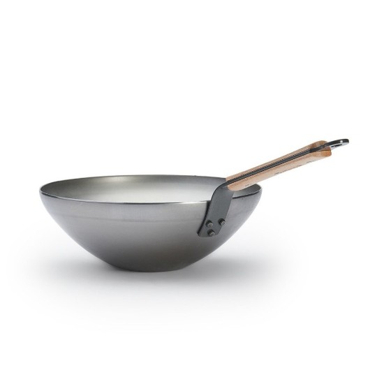 de Buyer Wok serpenyő 28 cm "Mineral B Bois"