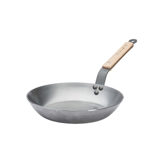 Serpenyő, acél, 26 cm, "Mineral B Bois" - de Buyer