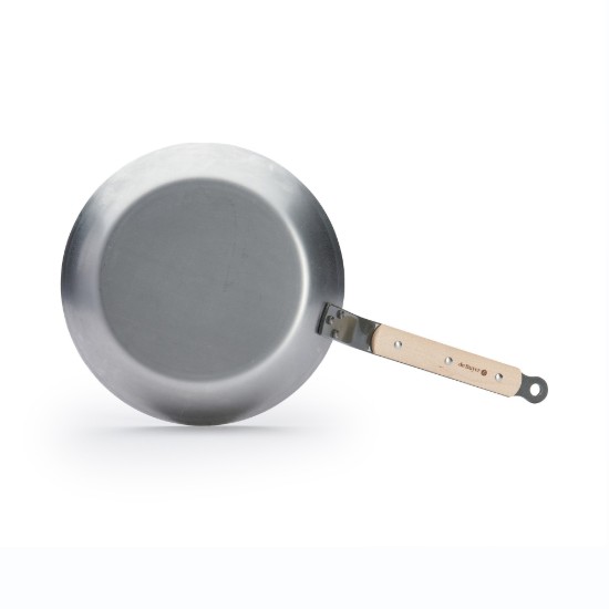 Serpenyő, acél, 26 cm, "Mineral B Bois" - de Buyer