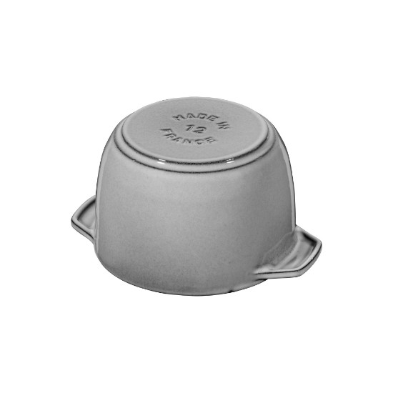 Staub - Mini Cocotte edény rizsnek, öntöttvas, 12cm/0,75L, Graphite Grey