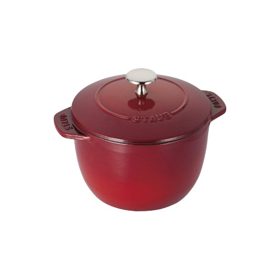 Staub Rizses Cocotte önöttvas edény 16 cm / 1,8L, Cherry - Staub