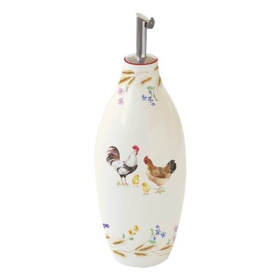 Olajos/ecetes üveg, porcelán, 300 ml "Country Life" - Nuova R2S