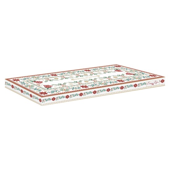 Tálalótálca, porcelán, 35 x 15 cm, "Christmas Folk" - Easy Life