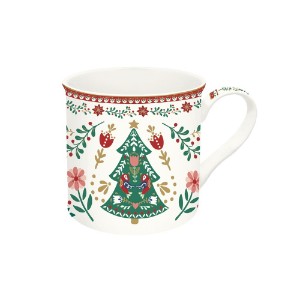 Bögre, porcelán, 300 ml, "Christmas Folk" - Nuova R2S