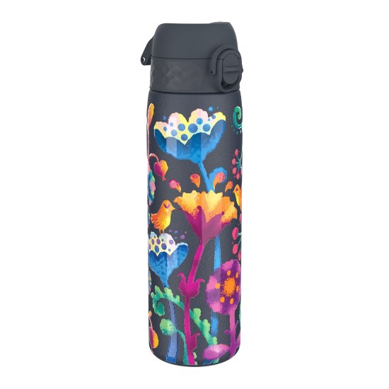 SLIM gyerek kulacs, rozsdamentes acél, 500ml, Bright Floral - Ion8