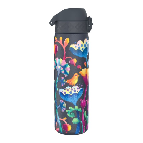 SLIM gyerek kulacs, rozsdamentes acél, 500ml, Bright Floral - Ion8