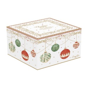 2db-os csésze és csészealj készlet, porcelán, 80ml, "Christmas Eve" - Nuova R2S