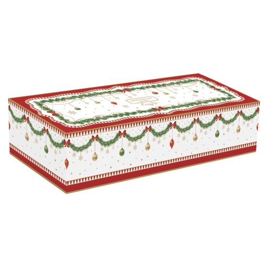 3 részes előétel tál készlet, bambusz tálcával, "Magie de Noel" - Easy Life