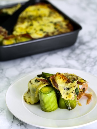 Kitchen Craft - Tepsi, négyzet alakú, acél, 23 x 23 cm, "MasterClass"