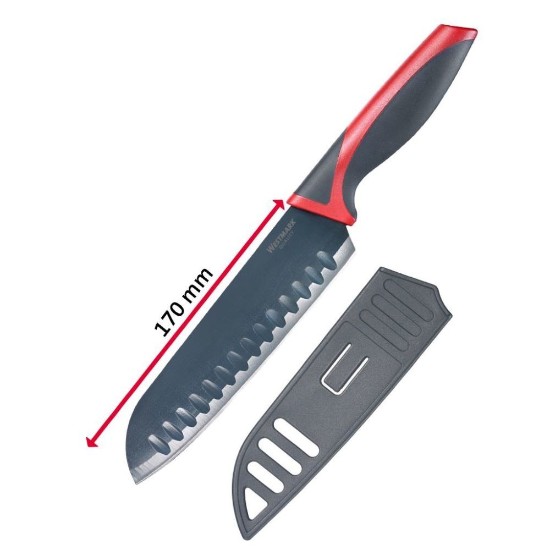 Santoku kés, rozsdamentes acél, 17 cm - Westmark