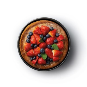 Kitchen Craft kerek tepsi, acél, 20 cm, "MasterClass"