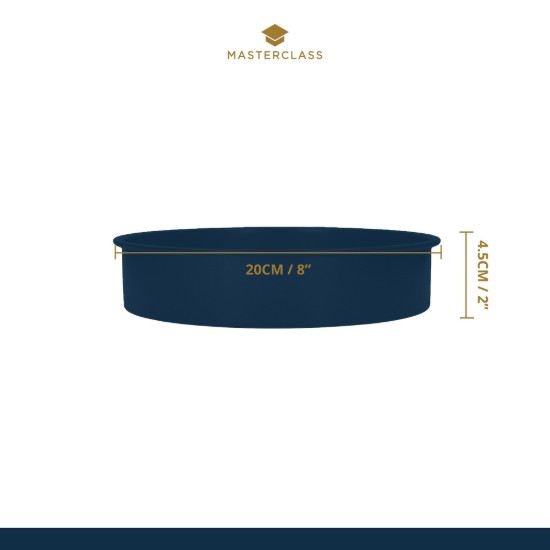 MasterClass kerek tepsi, acél, 20 cm