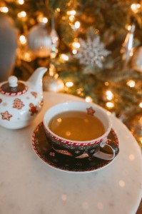 Teás készlet, porcelán, 350 ml, "GINGERBREAD" - Easy Life
