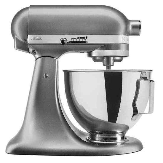 Álló mixer, 4,3 literes tállal, 95-ös modell, ezüst - KitchenAid