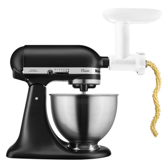 Keverő tállal, 4,3 L, tartozékokkal süteményekhez és húsdaráláshoz, Classic - KitchenAid