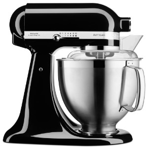 KitchenAid - 4,8 L - es / 185-ös modell - Onyx Black - Artisan keverő