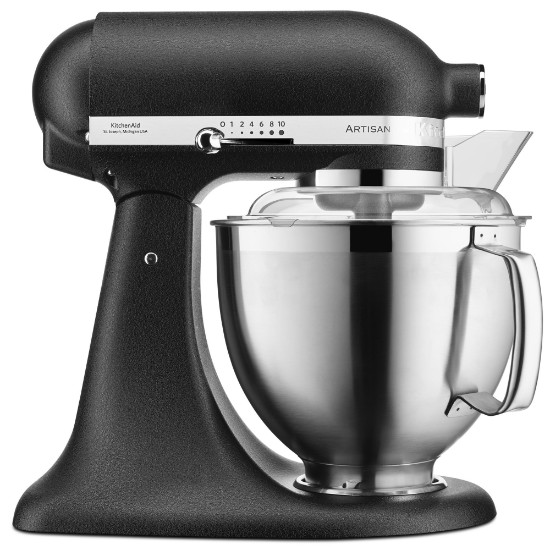 KitchenAid - Artisan Robotgép, 4.8L, 185-ös modell, Cast Iron Black