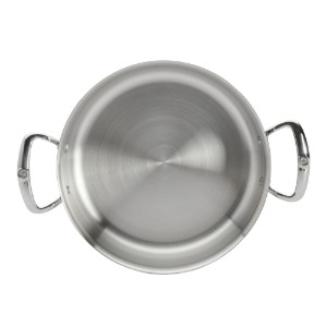 de Buyer - "Affinity" Rozsdamentes acél 5-Ply szoté serpenyő 2 fogantyúval, 28 cm/4,6L
