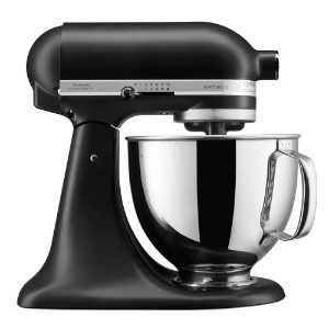 KitchenAid - Artisan Robotgép, 4.8L, 125-ös modell, Matte Black