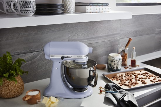 Rozsdamentes acél tál, 4,8L, fekete - KitchenAid