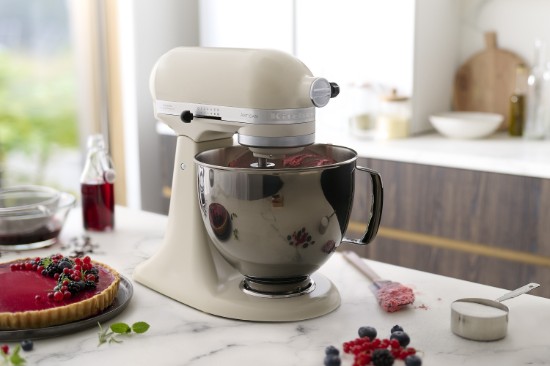 Rozsdamentes acél tál, 4,8L, fekete - KitchenAid