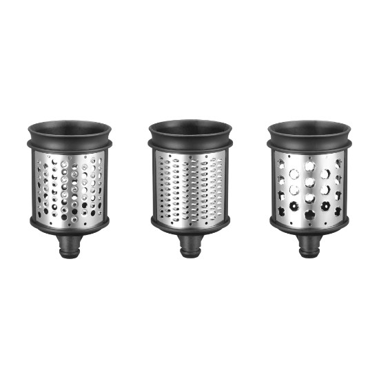 KitchenAid - 3 db reszelő henger készlet sajtok és zöldségek aprítására
