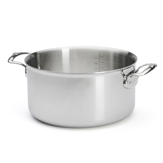 de Buyer - "Affinity" Rozsdamentes acél lábas fedővel, 5 rétegű, 28cm/8,5L 