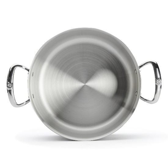 de Buyer - "Affinity" Rozsdamentes acél lábas fedővel, 5 rétegű, 28cm/8,5L 