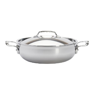 Rozsdamentes acél sauté serpenyő 2 fogantyúval "Affinity", 28 cm / 4,9 l - de Buyer