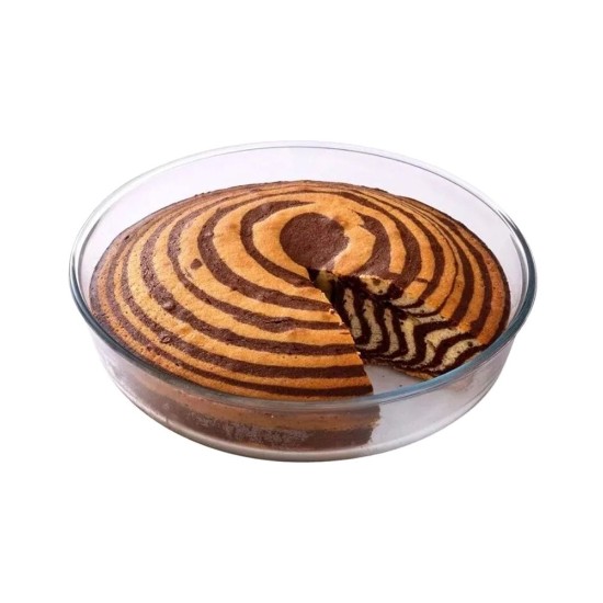 2 db torta sütőforma készlet, hőálló üveg, 26 cm/28 cm - Pyrex