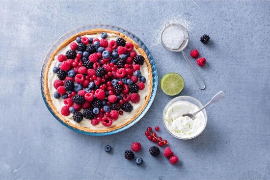 2 db torta sütőforma készlet, hőálló üveg, 26 cm/28 cm - Pyrex