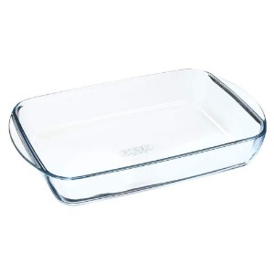 Téglalap alakú edény, hőálló üveg, 40 x 27 cm / 3,7 L, "Iconics" - Pyrex