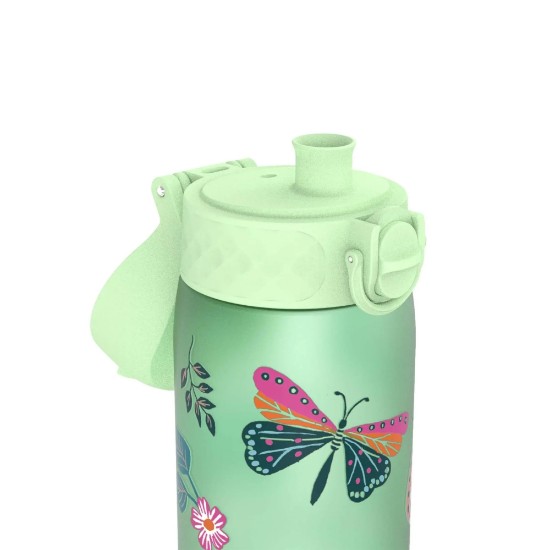 "SLIM" gyermek vizes palack, recyclon, 500 ml, Wild Butterflies - Ion8