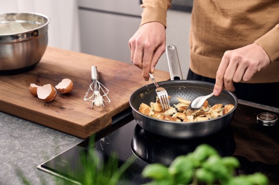 Tapadásmentes serpenyő, rozsdamentes acél, 24 cm, "Joy Plus" - Zwilling