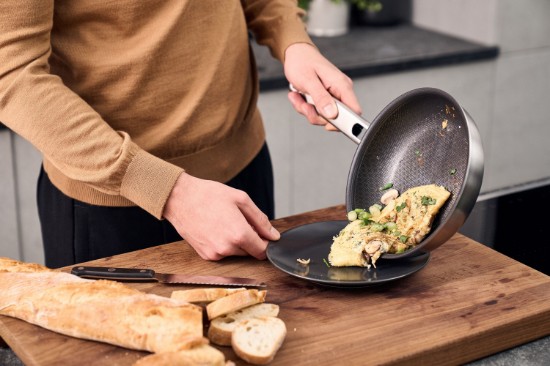 Tapadásmentes serpenyő, rozsdamentes acél, 24 cm, "Joy Plus" - Zwilling