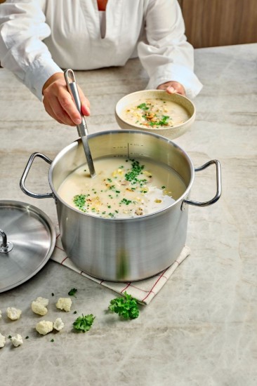 Főzőedény fedéllel, rozsdamentes acél, 24 cm/7 L, "Classic Pro 3" - Demeyere