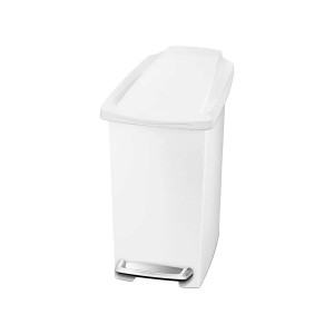 simplehuman pedálos szemetes, 10 l (fehér)