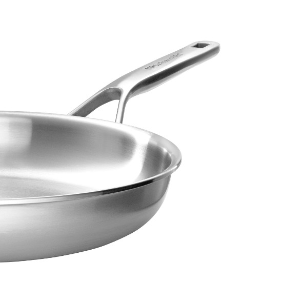 Rozsdamentes acél serpenyő, 3 Ply, 28 cm, "MultiPly" - KitchenAid