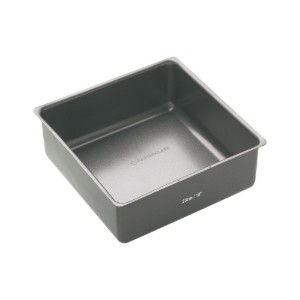 Kitchen Craft szögletes mélytepsi, acél, 25 x 25 cm, "MasterClass"