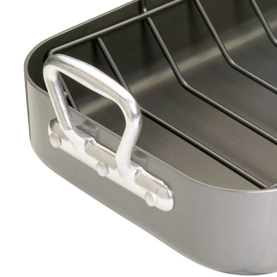 MasterClass - Steak tálca, fülekkel, 40 x 28 cm