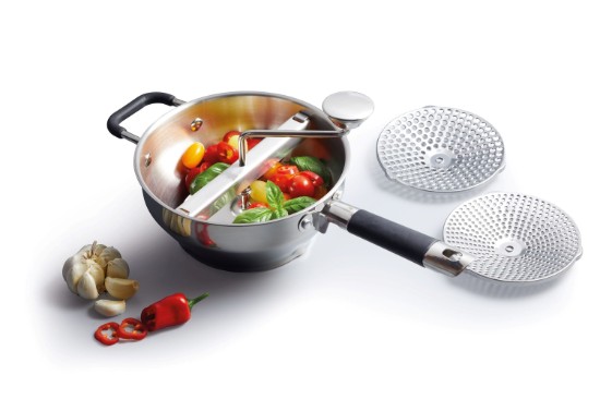 MasterClass ~  42,5 x 21 x 10 cm méretű passzírozó 3 szűrővel