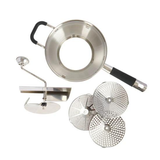 MasterClass ~  42,5 x 21 x 10 cm méretű passzírozó 3 szűrővel