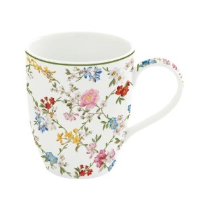 2 darabos porcelán bögrekészlet, 350ml, "Kerti álmok" - Nuova R2S