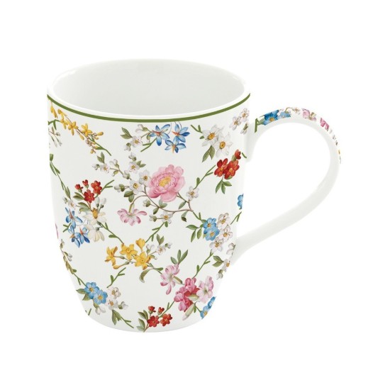 2 darabos porcelán bögrekészlet, 350ml, "Kerti álmok" - Nuova R2S